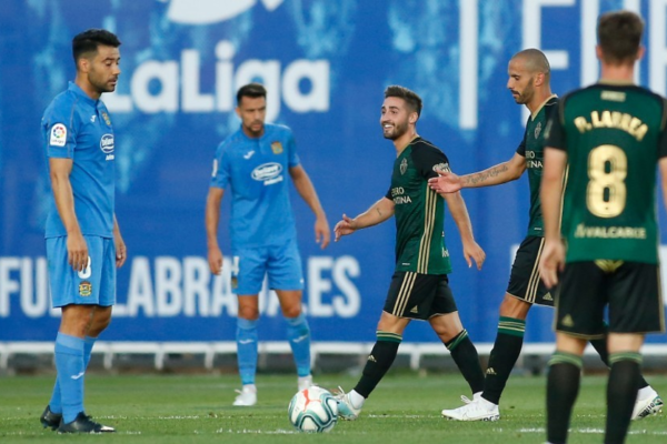 La Ponferradina asegura la victoria por 1-0 frente al Fuenlabrada con un gol de Sibille en la quinta jornada del Grupo 1 de la Primera Federación