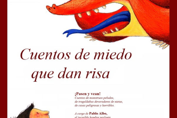 Únete a Pablo Albo en una noche de cuentos hilarantes y escalofriantes que cautivarán tus sentidos en la Biblioteca "Parque de la Paz".