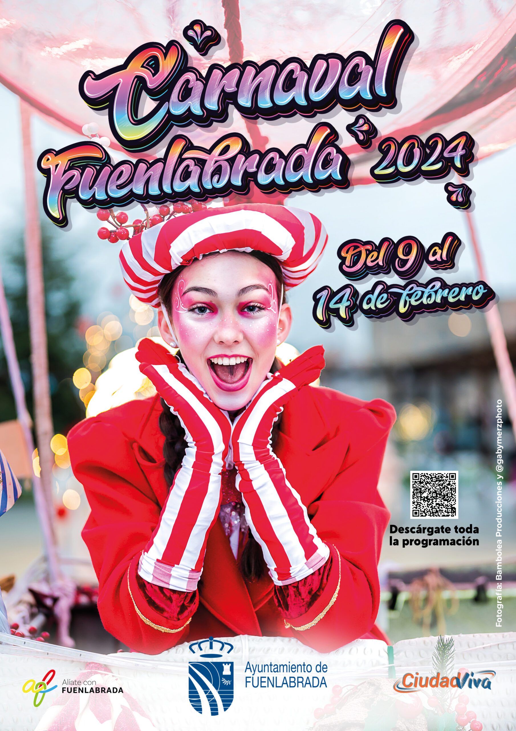 Carnaval Fuenlabrada 2024: Celebra la Fiesta Máxima llena de Color, Alegría e Imaginación con Más de Veinte Actividades para Todos. ¡No te lo Pierdas!
