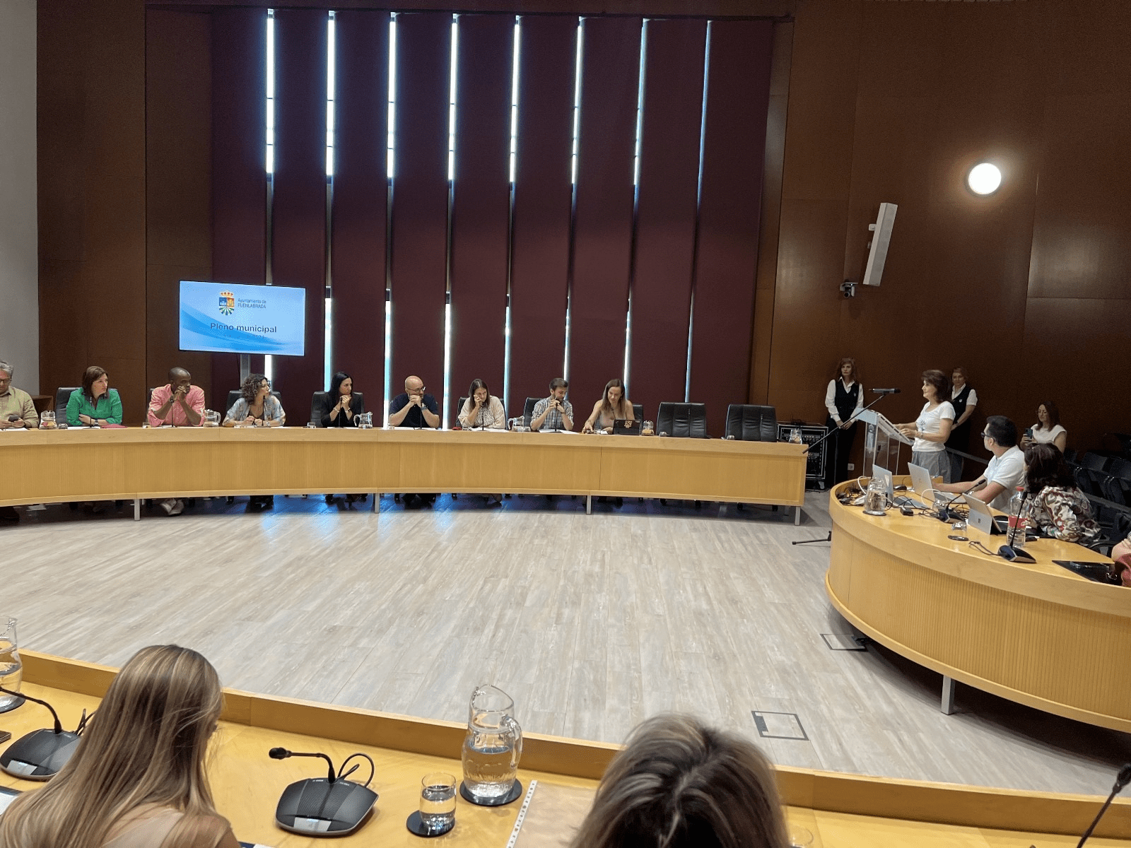 María José Hernández asume su cargo como concejala de Más Madrid en el pleno de hoy, comprometiéndose a defender lo público y mejorar la vida de la ciudadanía.