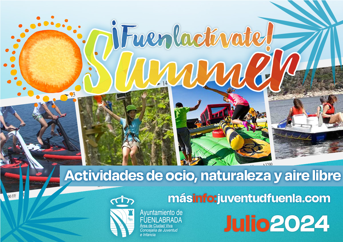Fuenlabrada ofrece emocionantes actividades veraniegas para adolescentes con el programa ‘Fuenlactívate Summer’, incluyendo escalada, tiro con arco y tirolina.