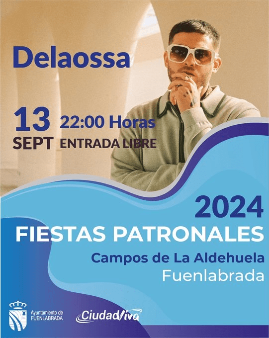 Delaossa, Carlos Baute y Stratovarius encabezan los conciertos de las fiestas patronales de Fuenlabrada, ofreciendo una variedad de géneros musicales en septiembre.