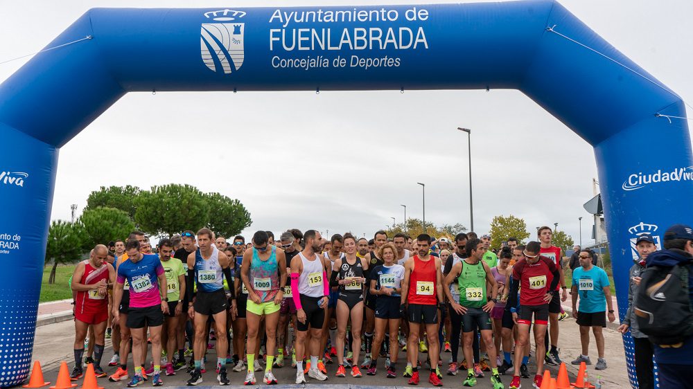 900 atletas correrán en la Media Maratón y carrera de 10 km de Fuenlabrada, una prueba solidaria a favor de personas con diversidad funcional.