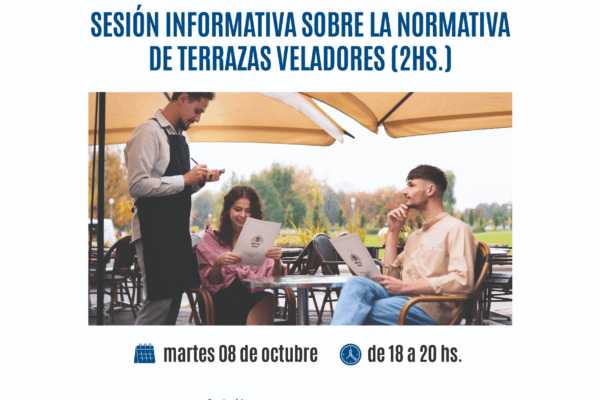 Fuenlabrada ofrece sesiones informativas para hosteleros sobre la normativa de terrazas veladores, con la primera el 8 de octubre, en la Escuela de Hostelería del CIFE.