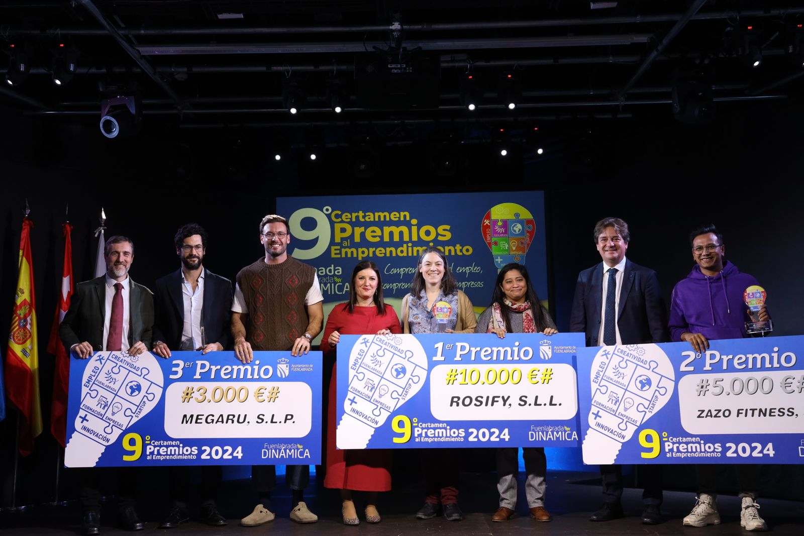 Fuenlabrada entrega 18.000 euros en premios al emprendimiento en la jornada Fuenlabrada Dinámica, junto con reconocimientos a empresas por su sostenibilidad e innovación.