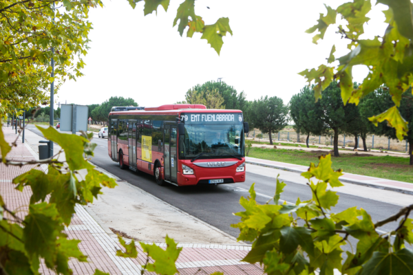 La EMT de Fuenlabrada establece servicios mínimos en sus líneas 1, 2, 3, 4, 5 y 6 con frecuencias reducidas para los días de huelga