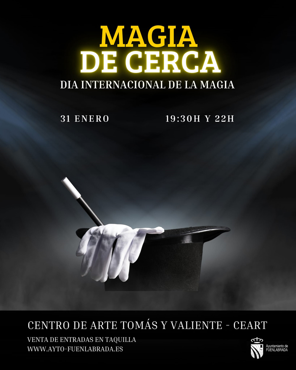 Un espectáculo único para celebrar el Día Internacional de la Magia, donde lo imposible sucede frente a tus ojos con humor, ilusión y misterio. ¡No te lo pierdas!