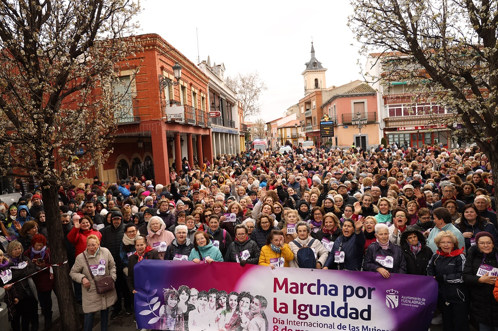 Fuenlabrada abre la recogida de dorsales para la Marcha por la Igualdad del 8 de marzo. Inscríbete hasta el 6 de marzo y únete a esta cita reivindicativa.