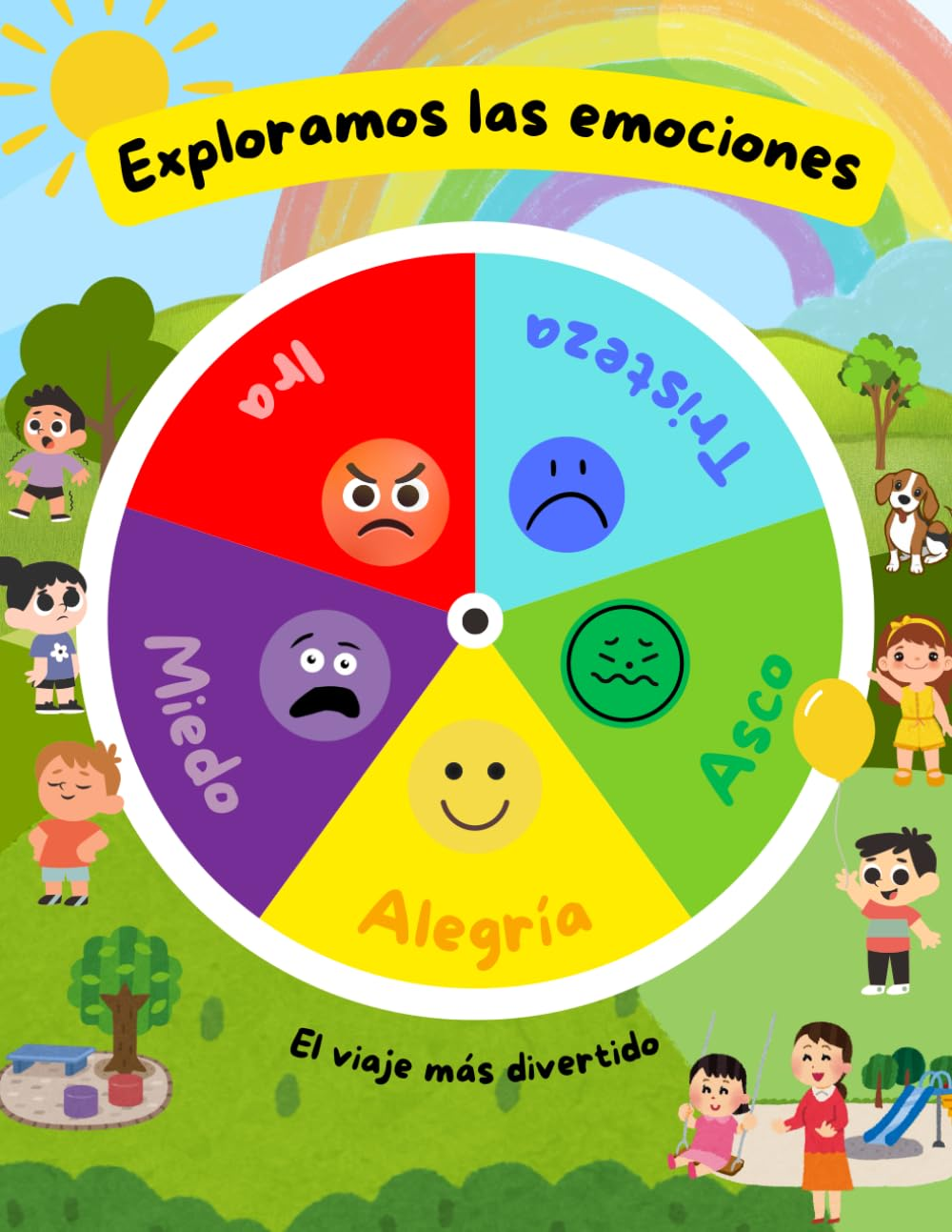 Ayuda a los más pequeños a comprender sus emociones con Exploramos las emociones: El viaje más divertido, un libro lleno de historias, juegos y actividades interactivas
