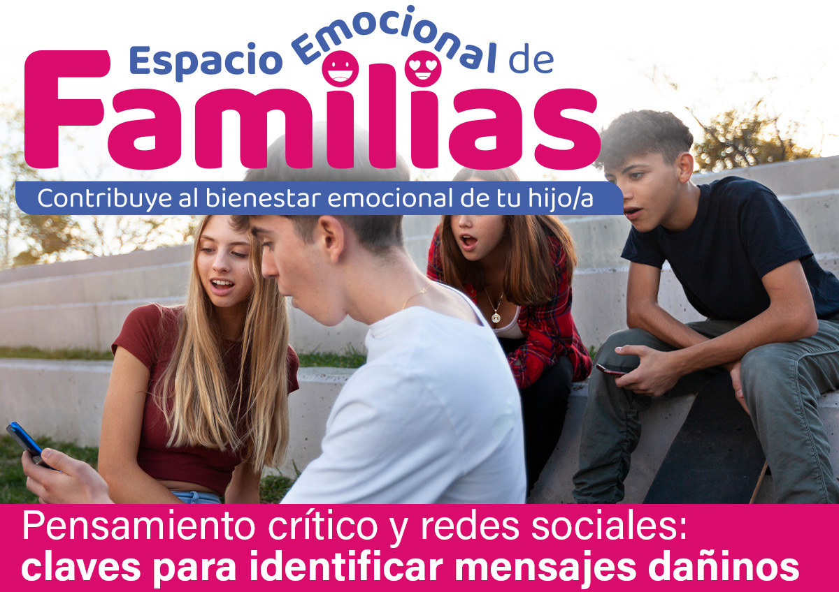 Fuenlabrada organiza una sesión gratuita para fomentar el pensamiento crítico adolescente frente a las redes sociales Fuenlabrada organiza una sesión gratuita para fomentar el pensamiento crítico adolescente frente a las redes sociales
