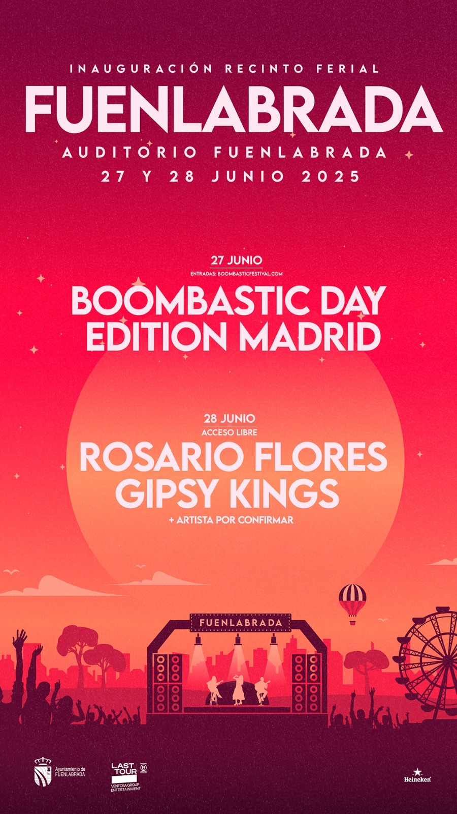 Inauguración del Parque Ferial de Fuenlabrada: música, cultura y diversión para toda la familia Inauguración del Parque Ferial de Fuenlabrada: música, cultura y diversión para toda la familia