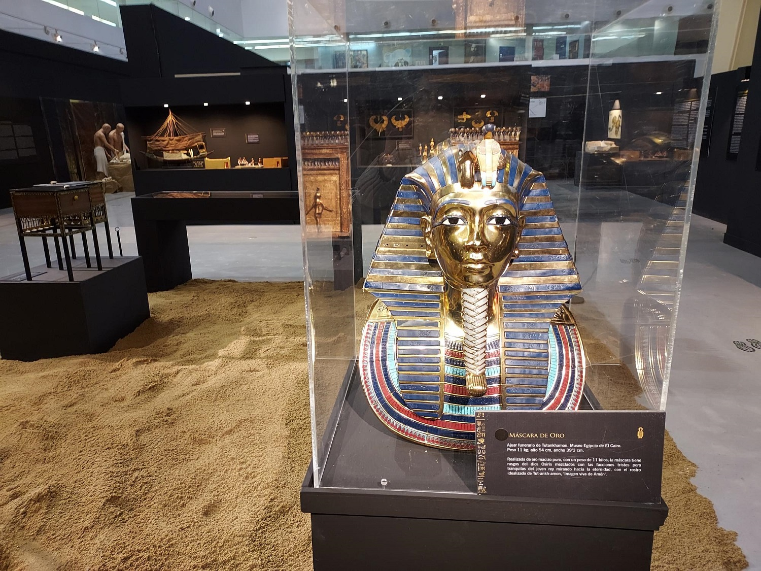 La exposición ‘Tesoros de Egipto’ en Fuenlabrada amplía su estancia hasta el 27 de julio tras recibir más de 60.000 visitas La exposición ‘Tesoros de Egipto’ en Fuenlabrada amplía su estancia hasta el 27 de julio tras recibir más de 60.000 visitas