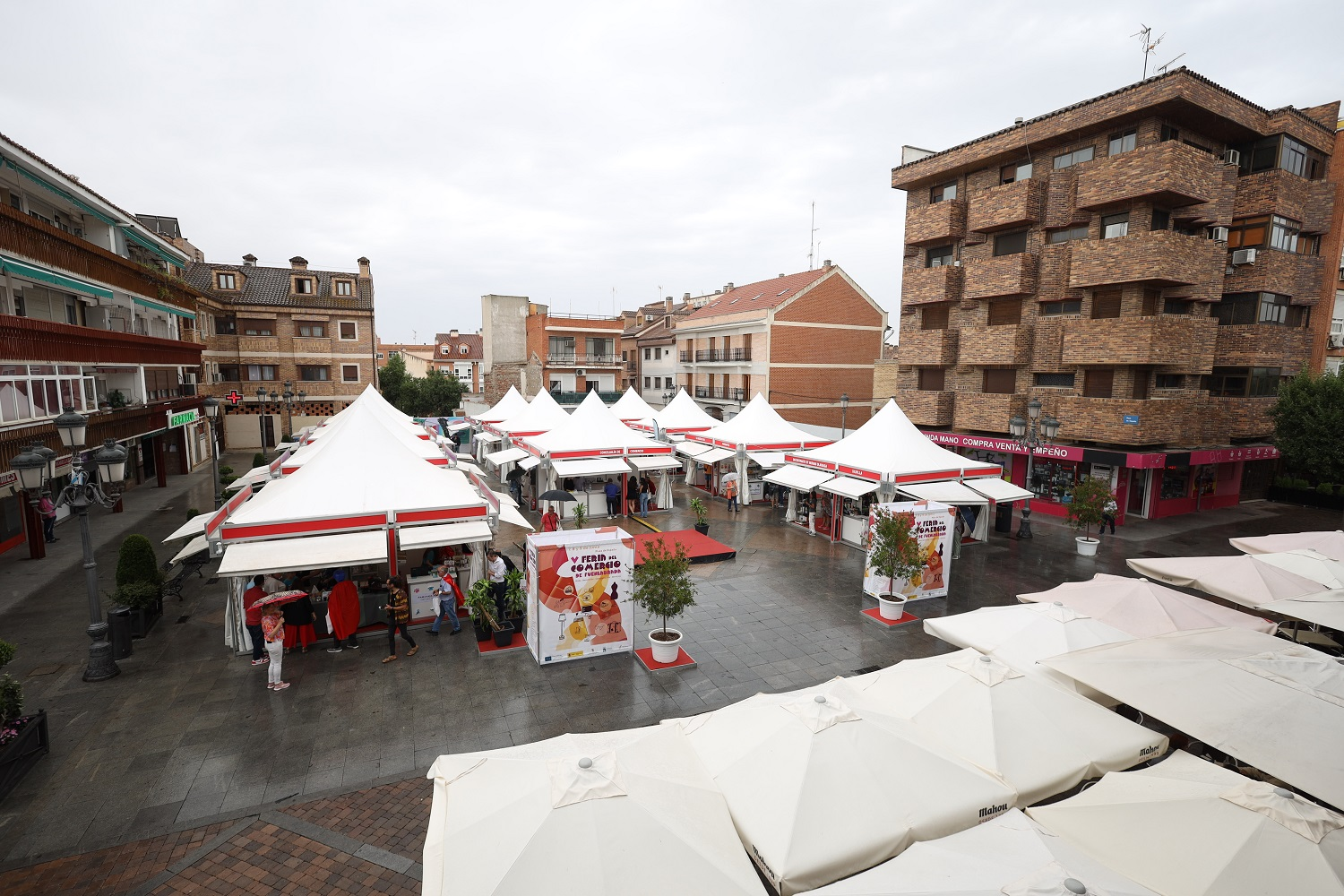 Fuenlabrada celebra la VI Feria del Comercio en la Plaza de España del 13 al 15 de junio Fuenlabrada celebra la VI Feria del Comercio en la Plaza de España del 13 al 15 de junio