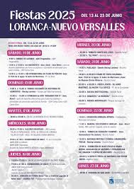 Fiestas de Loranca-Nuevo Versalles 2025: música, deporte, actividades familiares y tradición del 13 al 23 de junio Fiestas de Loranca-Nuevo Versalles 2025: música, deporte, actividades familiares y tradición del 13 al 23 de junio