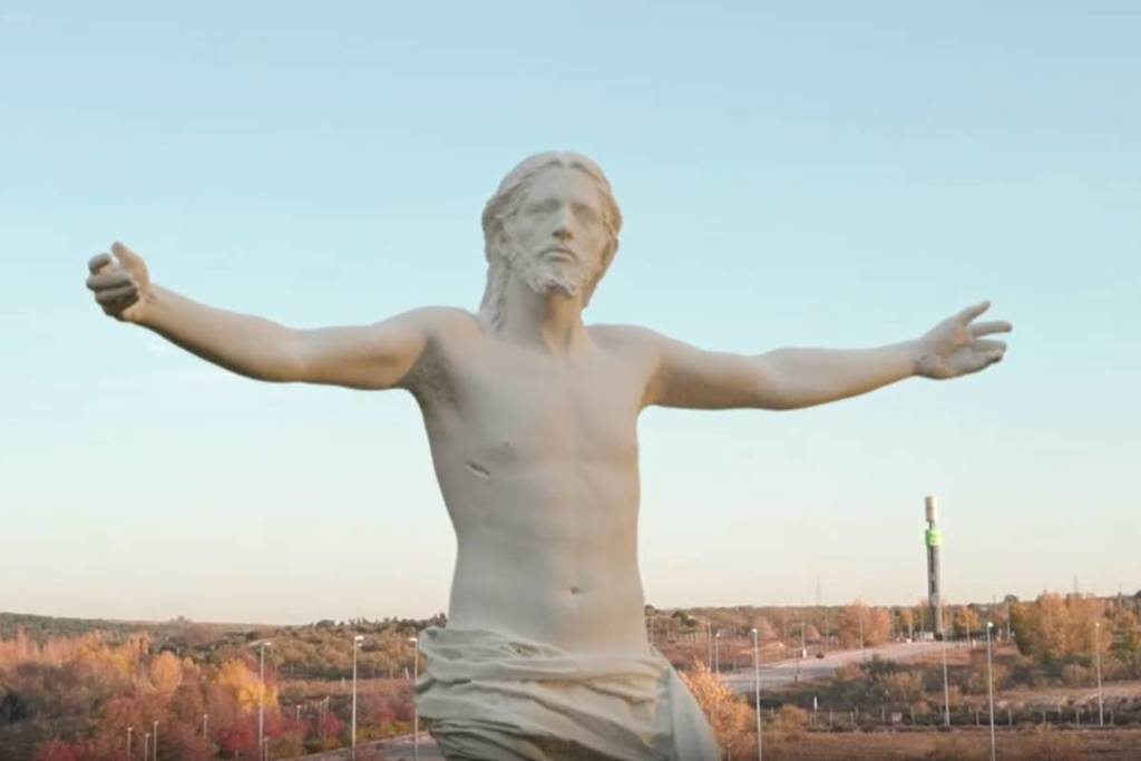 Cristo gigante en Boadilla del Monte: un nuevo icono religioso aspira a ser el más grande del mundo Cristo gigante en Boadilla del Monte: un nuevo icono religioso aspira a ser el más grande del mundo