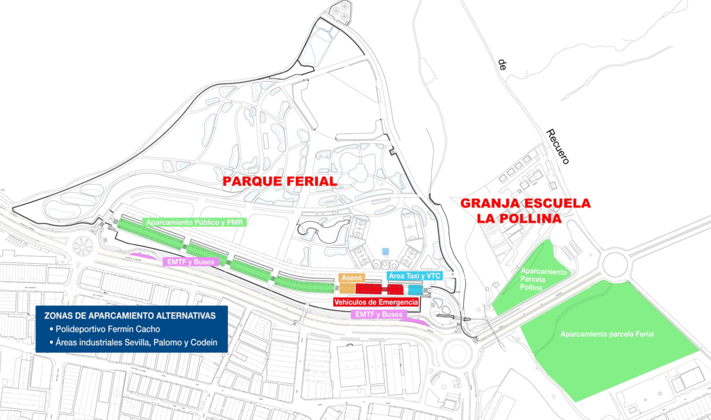Descubre todo sobre la inauguración del nuevo Parque Ferial de Fuenlabrada: conciertos, planos, lanzaderas, zonas de aparcamiento y programación completa.