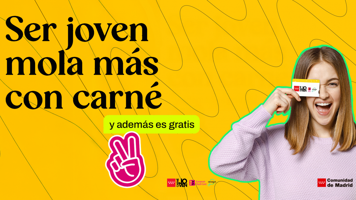 El Carné Joven de la Comunidad de Madrid gana el Premio a la Excelencia Europea en sostenibilidad El Carné Joven de la Comunidad de Madrid gana el Premio a la Excelencia Europea en sostenibilidad