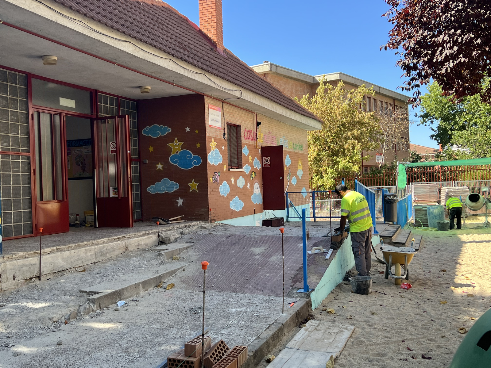 Los colegios de Fuenlabrada se preparan durante el verano para el nuevo curso escolar Los colegios de Fuenlabrada se preparan durante el verano para el nuevo curso escolar