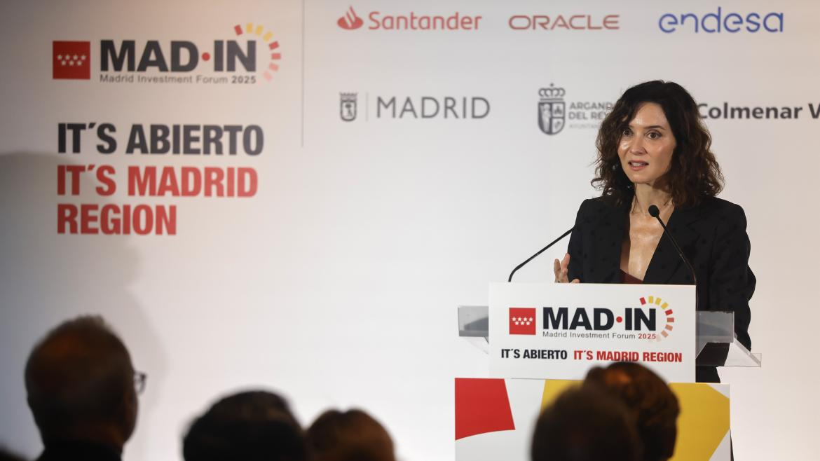 Díaz Ayuso presenta la primera Estrategia de Internacionalización de la Economía Madrileña para 2026 Díaz Ayuso presenta la primera Estrategia de Internacionalización de la Economía Madrileña para 2026