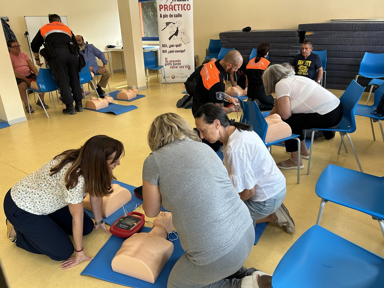 Fuenlabrada celebra el Día Europeo del Paro Cardiaco con talleres y sesiones de formación Fuenlabrada celebra el Día Europeo del Paro Cardiaco con talleres y sesiones de formación