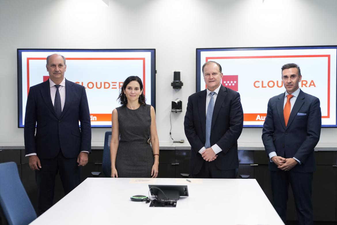 Díaz Ayuso anuncia en Texas la creación del laboratorio de datos e IA más avanzado de Europa junto a Cloudera