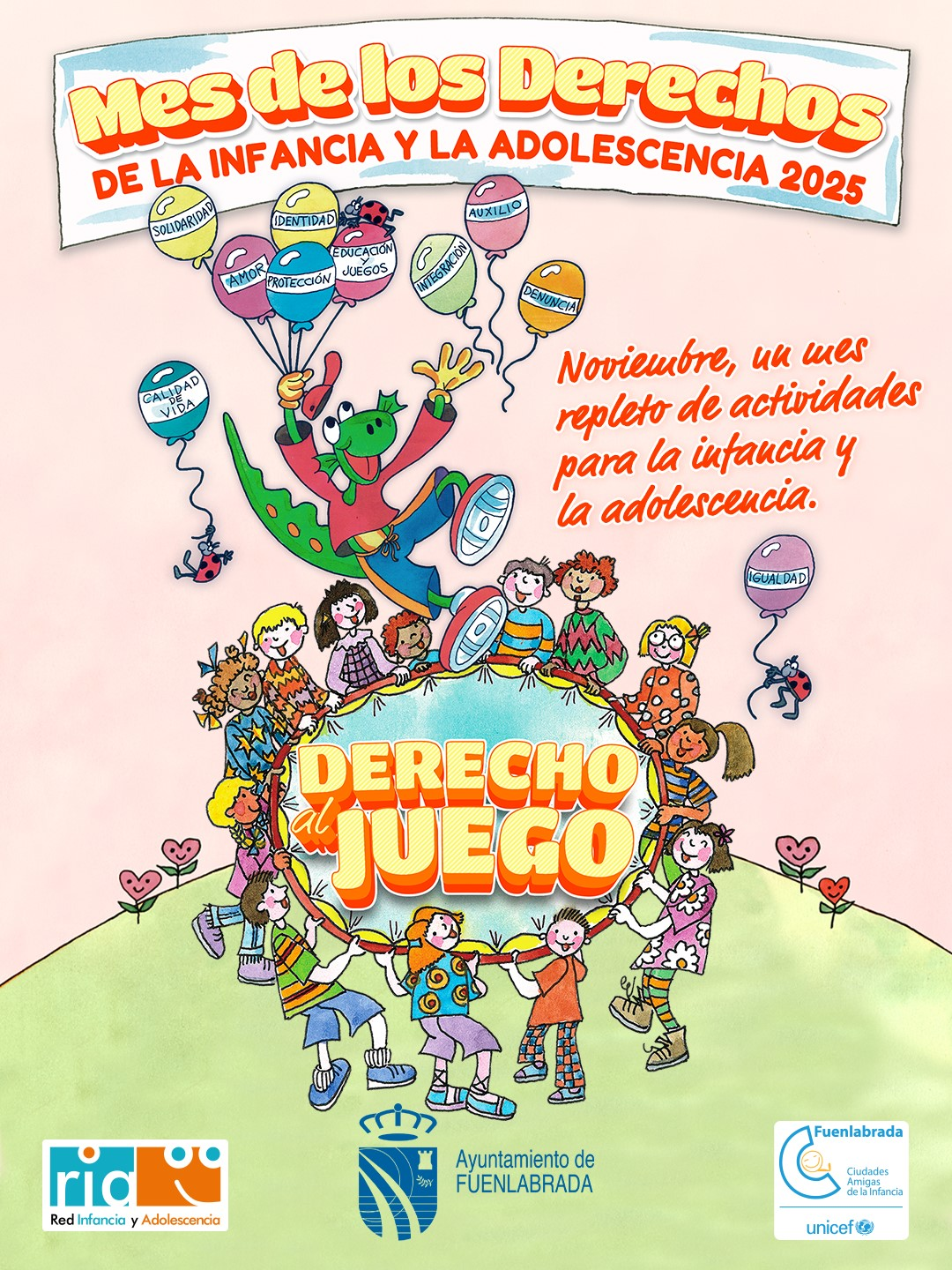 El derecho al juego centra las actividades del Mes de la Infancia en Fuenlabrada
