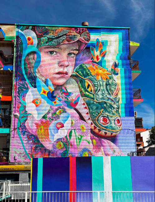 Fuenlabrada sortea un viaje a Berlín entre quienes voten el mural ‘Niños Perdidos’ como mejor del mundo