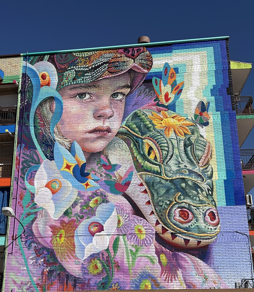 ‘Murfin’ gana el premio al mejor mural del mundo en Fuenlabrada