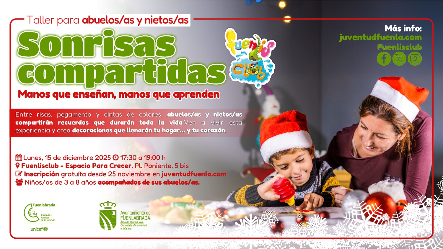 Fuenlabrada lanza ‘Sonrisas Compartidas’ para unir generaciones