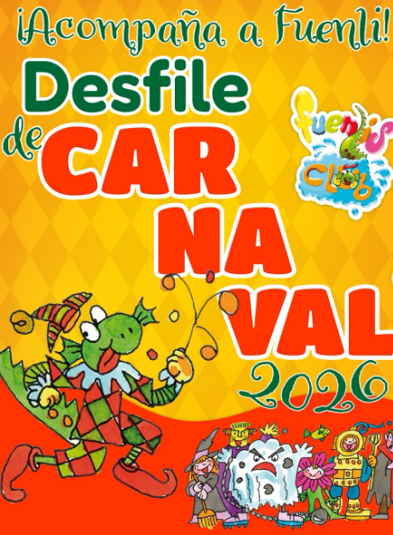 Consulta el recorrido y horario del Gran Desfile de Carnaval de Fuenlabrada 2026. Domingo 15 de febrero a las 11:00h desde Plaza de España. ¡No te pierdas el pregón final!
