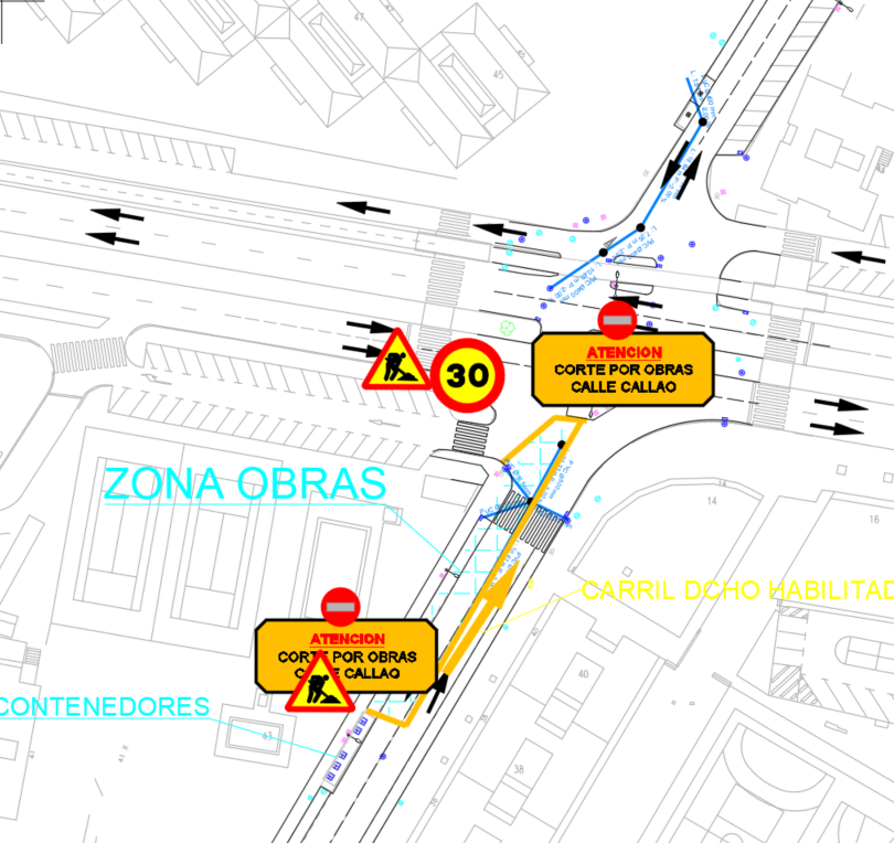 Atención conductores y usuarios de la EMTF: las obras del Plan Sanea cortan la calle Callao desde el viernes 13. Consulta aquí los desvíos y paradas.