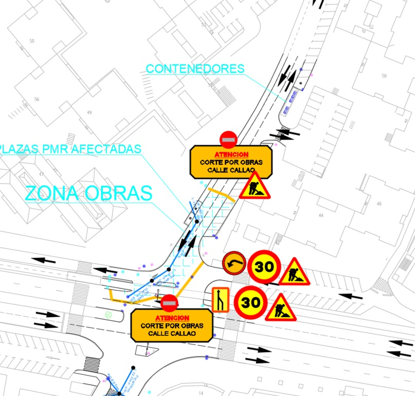 Atención conductores y usuarios de la EMTF: las obras del Plan Sanea cortan la calle Callao desde el viernes 13. Consulta aquí los desvíos y paradas.
