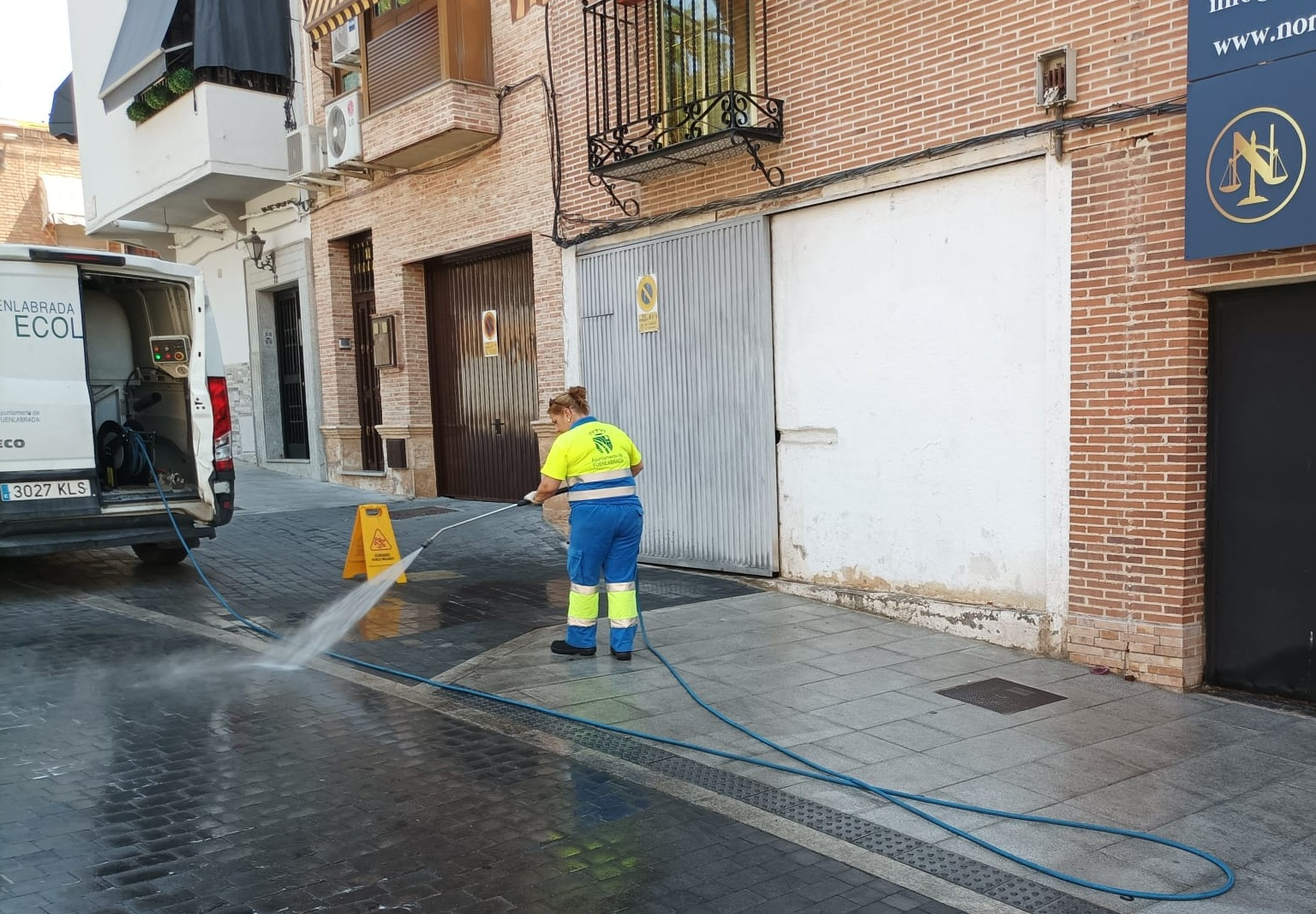 Fuenlabrada estrena maquinaria para su plan de limpieza