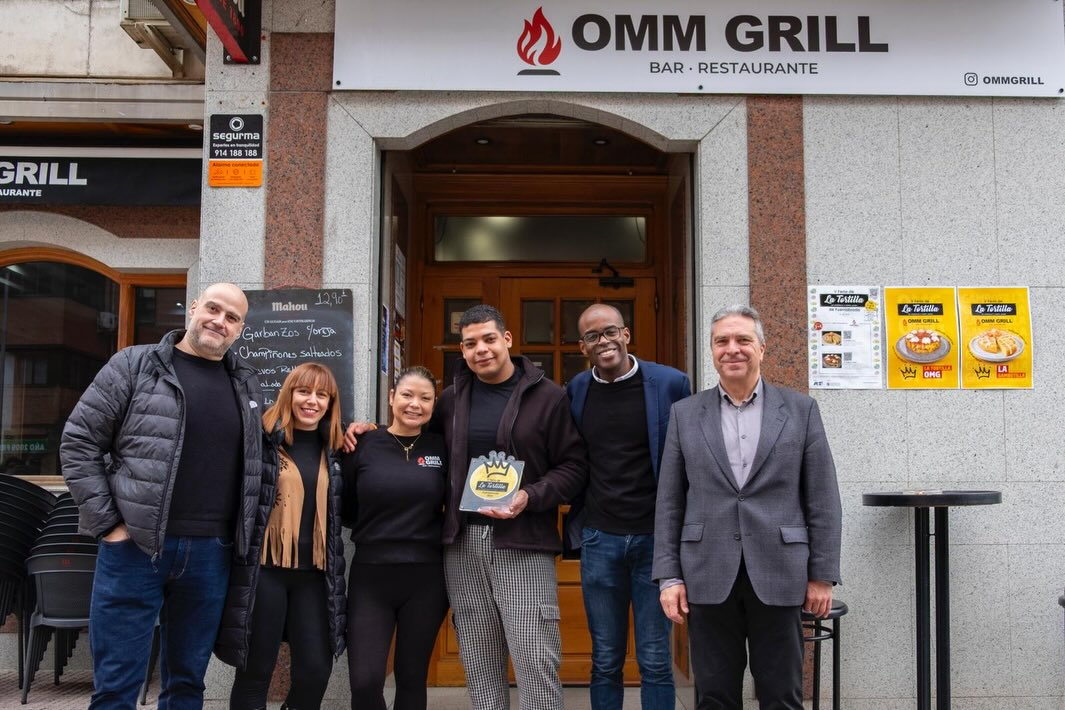 OMM Grill Bar premio a la mejor tortilla de Fuenlabrada 2026