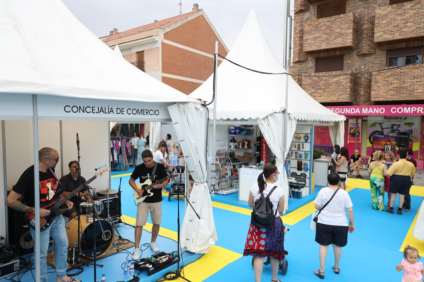 La Feria del Comercio de Fuenlabrada saca a la calle a 36 tiendas locales este fin de semana