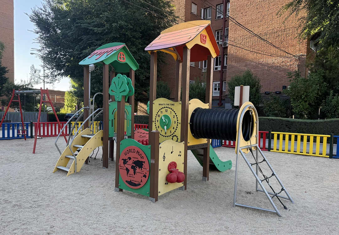 Fuenlabrada renovará 14 áreas infantiles con zonas de sombra, juegos inclusivos y espacios adaptados a los barrios